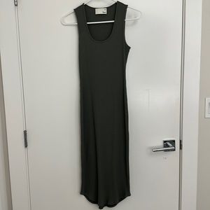 Wilfred Free Midi Ribbed Dress